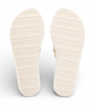 Tommy Hilfiger Tongs beiges Dalya