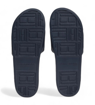 Tommy Hilfiger Flip Flops mit marinefarbenem Logoband