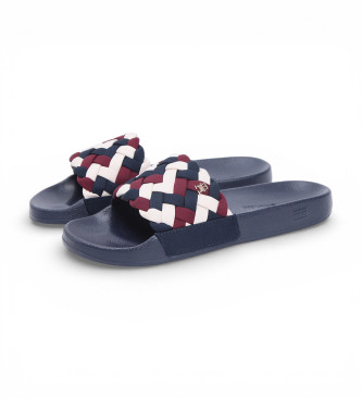 Tommy Hilfiger Tongs Maezie marine