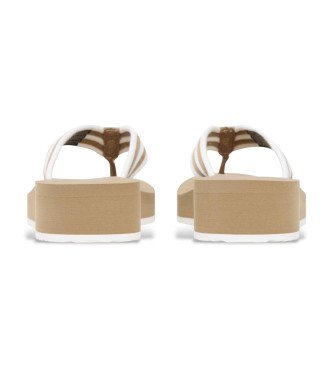 Tommy Hilfiger Riri beige flip flops