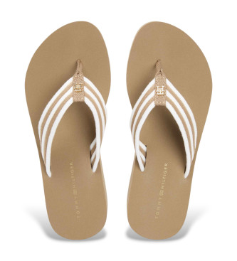 Tommy Hilfiger Riri beige flip flops