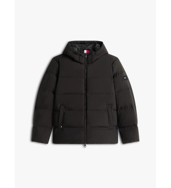 Tommy Hilfiger Chaqueta acolchada con capucha negro