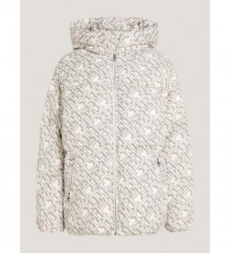 Tommy Hilfiger New York quilted jacket, wide cut, white