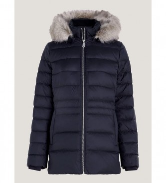 Tommy Hilfiger Daunengefllte Jacke mit Kapuze schwarz