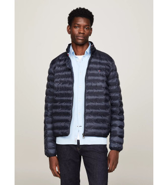 Tommy Hilfiger Quilted and water-repellent navy waterproof jacket