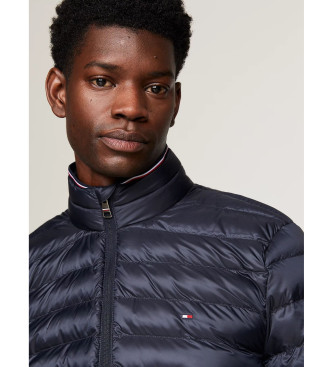 Tommy Hilfiger Quilted and water-repellent navy waterproof jacket