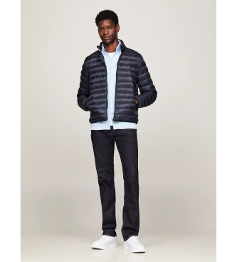 Tommy Hilfiger Quilted and water-repellent navy waterproof jacket