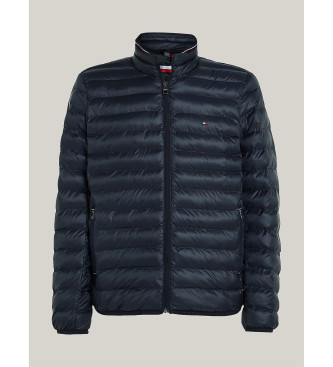 Tommy Hilfiger Quilted and water-repellent navy waterproof jacket