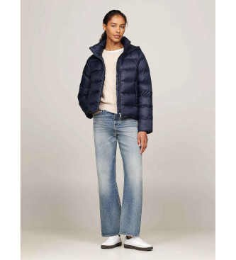 Tommy Hilfiger Marine wasserabweisende Daunenjacke