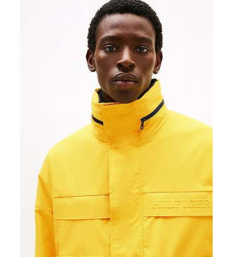 Tommy Hilfiger Water repellent racing jacket yellow