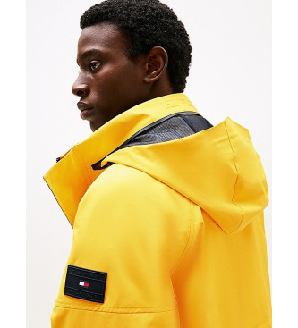 Tommy Hilfiger Water repellent racing jacket yellow