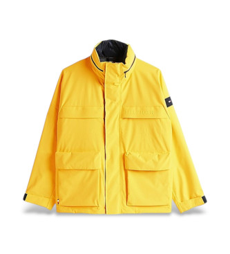 Tommy Hilfiger Casaco de corrida repelente de gua amarelo