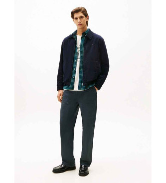 Tommy Hilfiger Vendbar Ivy-jakke i navy fljl