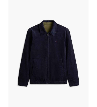 Tommy Hilfiger Vendbar Ivy-jakke i navy fljl