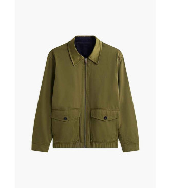 Tommy Hilfiger Vendbar Ivy-jakke i navy fljl