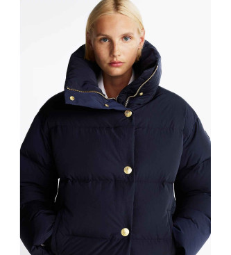 Tommy Hilfiger Oversize jakna s polnilom iz mornarskega puha