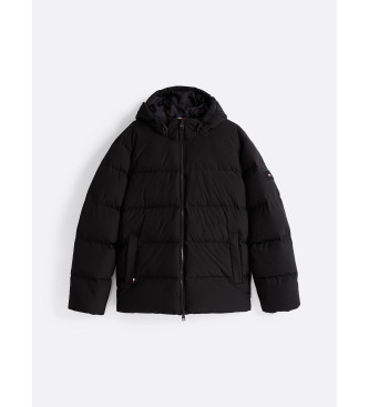 Tommy Hilfiger Gewatteerd Rockie Jacket met capuchon zwart