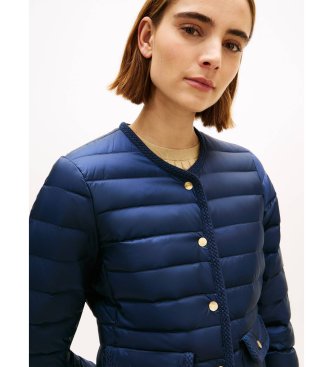 Tommy Hilfiger Chaqueta slim de plum�n que repele el agua marino