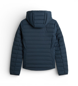 Tommy Hilfiger L�ttviktsdunjacka i marinbl� f�rg med smal passform