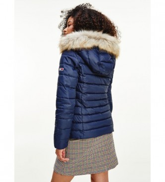 Tommy Jeans TJW Essential Hooded Jacketed Navy