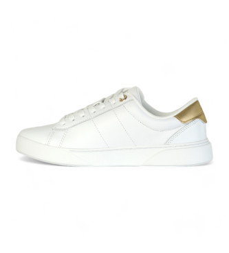 Tommy Hilfiger Casual tennis shoes in white Chic leather