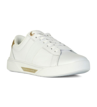Tommy Hilfiger Casual tennis shoes in white Chic leather