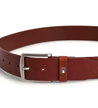 Tommy Hilfiger Cinto de couro Denton castanho