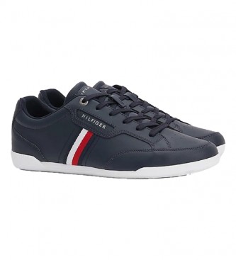 Tommy Hilfiger Classic Lo navy leather sneakers