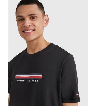 Tommy Hilfiger T-shirt CN preta