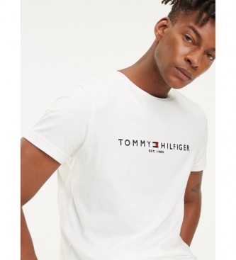Tommy Hilfiger T-shirt blanc avec logo du noyau