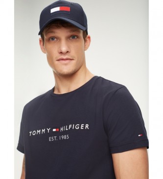 Tommy Hilfiger T-shirt com o logotipo do núcleo da marinha