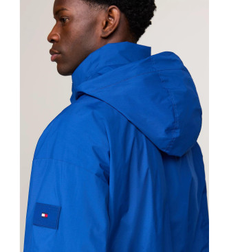 Tommy Hilfiger Cortavientos impermeable reversible azul