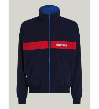 Tommy Hilfiger Vndbar vattentt vindjacka bl