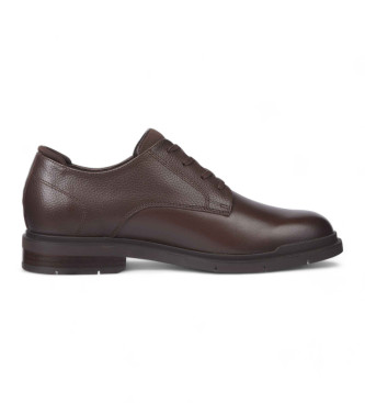 Tommy Hilfiger Braune Derby-Lederschuhe