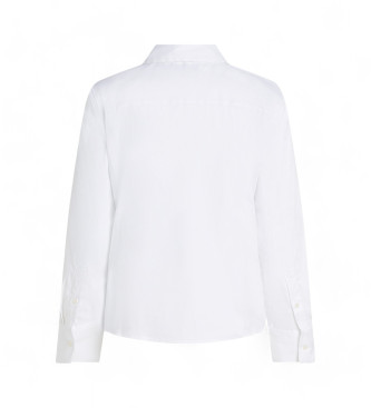 Tommy Hilfiger Camisa Poplin Regular blanco