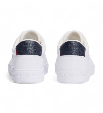 Tommy Hilfiger Scarpe da tennis essenziali in pelle bianca