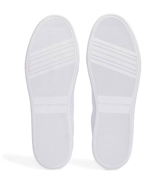 Tommy Hilfiger Essential white leather tennis shoes