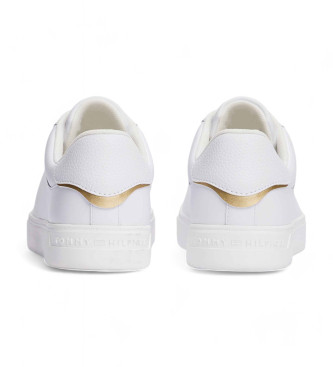 Tommy Hilfiger Essentile leren sneakers wit