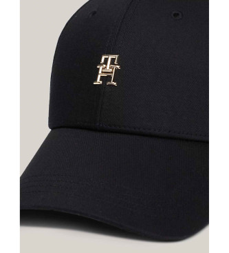 Tommy Hilfiger Baseballska kapa s črnim monogramom