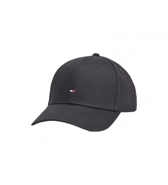 Tommy Hilfiger Baseball cap met geborduurd logo zwart