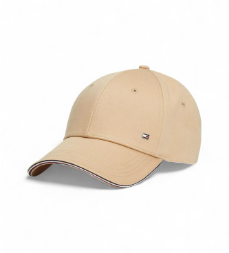 Tommy Hilfiger Gorra de bisbol Corporate con seis paneles beige