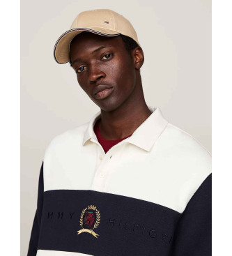 Tommy Hilfiger Corporate baseball cap with six beige panels