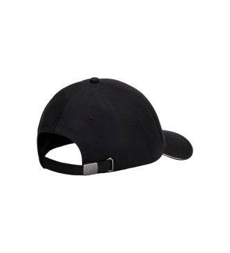 Tommy Hilfiger Casquette de baseball d'entreprise  six panneaux noir