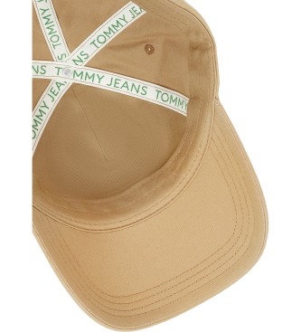 Tommy Hilfiger Cappellino Heritage con logo in rilievo beige