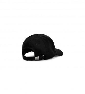 Tommy Hilfiger Założona czapka w kolorze czarnym