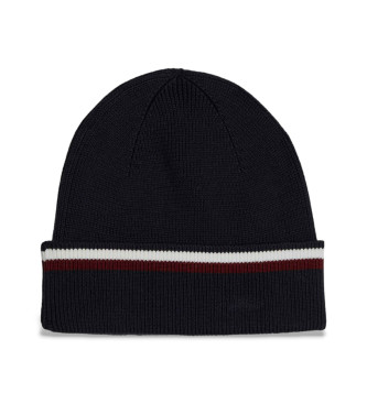 Tommy Hilfiger Gorro Corporate con cinta distintiva marino