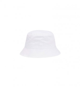 Tommy Hilfiger Ribiška kapa z izvezenim logotipom bela