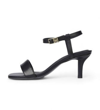 Tommy Hilfiger Schwarze Party-Sandalen