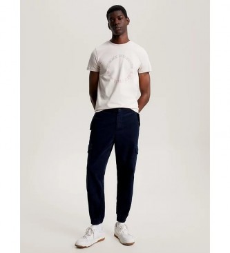 Tommy Hilfiger T-shirt bianca Monotype Roundle