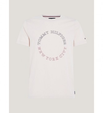 Tommy Hilfiger T-shirt bianca Monotype Roundle